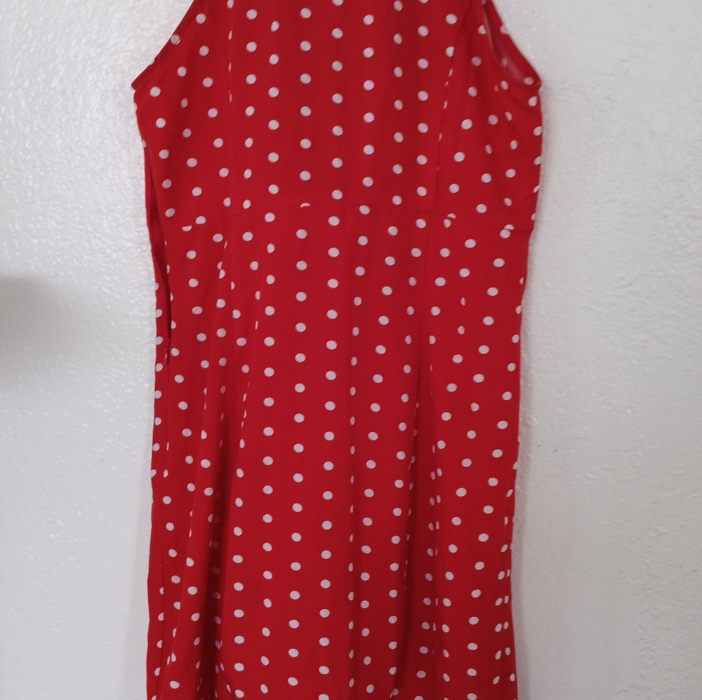 Red White dress